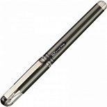 Ручка гелевая Pentel Hybrid Gel Grip DX (0.35мм, черный, резиновая манжетка) 12шт. (К227-А)
