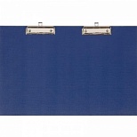 Папка-планшет Attache (А3, до 100 листов, картон/бумвинил, 2 зажима) синяя