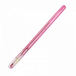 Ручка гелевая Pentel Hybrid Dual Metallic (1мм, хамелеон розовый/зеленый/золотистый)