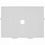 Пластиковый разделитель для картотеки Exacompta A5 (горизонтальный) серый, 2шт.