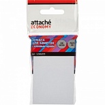 Стикеры (самоклеящийся блок) Attache Economy, 76x51мм, белая, 100 листов