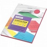 Бумага цветная А4 OfficeSpace Intensive Color интенсив красная, 80 г/кв.м, 100 листов (IC_38230)