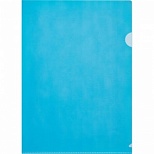 Папка-уголок Attache (А4, 100мкм, до 40л., полипропилен) синяя, 10шт.