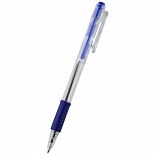 Ручка шариковая автоматическая Attache Economy (0.5мм, синий цвет чернил, прозрачный корпус) 1шт.