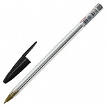Ручка шариковая Staff "Basic Budget BP-04" (0.5мм, черный цвет чернил, ШК) 50шт. (143869)
