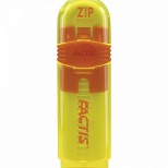 Ластик Factis ZIP (80x10x10мм, пвх, цветной, пластиковый держатель) 30шт. (PTF1030)