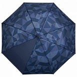 Зонт полуавтоматический Gems, синий (17013.40)