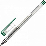 Ручка гелевая Attache Omega (0.5мм, зеленый) 1шт.