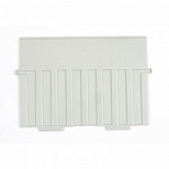 Пластиковый разделитель для картотеки HAN А6 (горизонтальный) серый, 5шт. (НА9026/11)