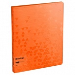 Папка файловая 60 вкладышей Berlingo Neon (А4, пластик, 24мм, 1000мкм) оранжевый неон (DB4_60394)