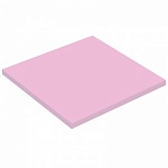 Стикеры (самоклеящийся блок) Attache, 76x76мм, розовый пастель, 50 листов