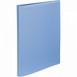 Папка-скоросшиватель с пружинным механизмом Attache Selection Breeze (А4, до 100л., пластик) голубой