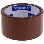Клейкая лента (скотч) упаковочная OfficeSpace (48мм x 40м, 38мкм, коричневая) (КЛ_4216)