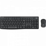 Набор клавиатура+мышь Logitech MK295, беспроводной, USB, черный (920-009807)