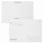 Конверт почтовый C4 Brauberg (229x324, 90г, стрип, печать "Куда-Кому") белый, 50шт., 2 уп. (С4НПРс-50(BRAUB)