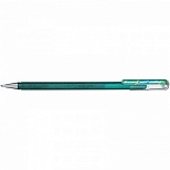 Ручка гелевая Pentel Hybrid Dual Metallic (0.55мм, хамелеон зеленый/синий) 1шт.