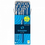 Ручка шариковая автоматическая Schneider K15 (0.5мм, синий цвет чернил, корпус синий) 50шт. (308/3)