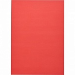 Обложка для переплета А4 ProMEGA Office, 200мкм, пластик, прозрачный красный, 100шт.