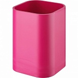 Подставка для пишущих принадлежностей Attache, пластик розовый