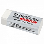 Ластик Faber-Castell Dust Free (прямоугольный, 62x21,5x11,5мм, картонный держатель) 1шт. (187120)