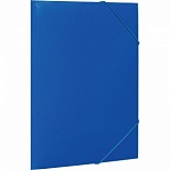 Папка на резинках пластиковая Attache (А4, 36мм, до 200 листов) синий