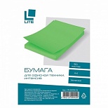 Бумага цветная А4 LITE интенсив зеленая, 70 г/кв.м, 50 листов