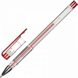 Ручка гелевая Attache Omega (0.5мм, красный) 1шт.