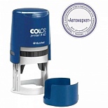 Оснастка для печати Colop Printer R40 Microban (d=40мм, синий, с крышкой)