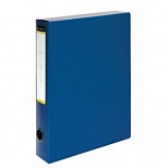 Короб архивный inФОРМАТ (А4, 56мм, пластик, собранный) синий