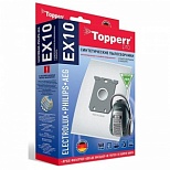 Пылесборники Topperr EX10, 4шт., для пылесосов Electrolux, Philips (EX10)