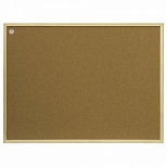 Доска пробковая 2x3 Office (200x100см, рамка из МДФ, коричневая) (TC1020)