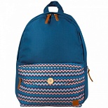 Рюкзак молодежный Brauberg, сити-формат (400х280х120мм) синий, карман с пуговицей (225352)