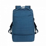 Рюкзак для ноутбука 17" RivaCase 8365, полиэстер, синий