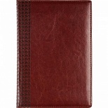 Ежедневник недатированный А5 InFolio Lozanna (160 листов) обложка кожзам, коричневая