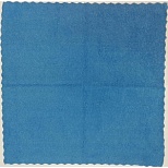 Салфетка хозяйственная (25x25см) микрофибра синяя, 1шт.