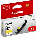 Картридж оригинальный Canon CLI-471XLY (715 страниц) желтый (0349C001)