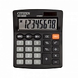 Калькулятор настольный Citizen SDC-805NR (8-разрядный) черный (SDC-805NR), 40шт.