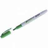 Маркер перманентный (нестираемый) Crown Multi Marker Slim (2мм, круглый наконечник, зеленый) (P-505)