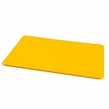 Доска разделочная пластиковая Мастергласс 450х300x12мм, желтая, 1шт. (45260)