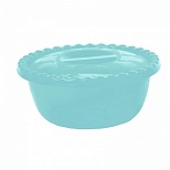 Салатник пластиковый Idea, 3л, голубой/зеленый, 1шт. (М 1316)
