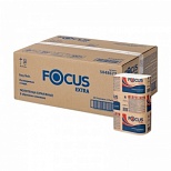 Полотенца бумажные для держателя 2-слойные Focus Extra, листовые Z-сложения, 20 пачек по 200 листов (5048677/5069902 )