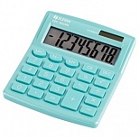 Калькулятор настольный Eleven SDC-805NR-GN (8-разрядный) двойное питание, бирюзовый (SDC-805NR-GN)