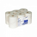 Полотенца бумажные для держателя 1-слойные Kimberly-Clark Scott Slimroll, рулонные, 6 рул/уп (6697)
