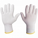 Перчатки защитные нейлоновые Jeta Safety JS011n, 4 нити, 13 класс, размер 10 (XL), белые, 12 пар