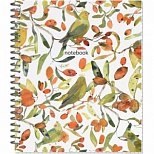 Бизнес-тетрадь А5 Attache Selection Принты Птицы, 96 листов, разноцветная, клетка, спираль