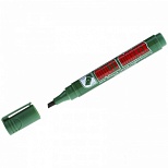 Маркер перманентный (нестираемый) Crown Multi Marker Chisel (5мм, скошенный наконечник, зеленый) (CPM-800CH)