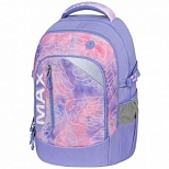Рюкзак школьный Tiger Max Angel 28л, 43x33x23см, ткань молния, для девочек