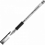 Ручка шариковая Beifa АА 999 (0.5мм, черный цвет чернил, корпус прозрачный) 1шт. (АА999-BK)
