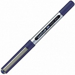 Ручка-роллер Uni-Ball Eye (0.3мм, синий цвет чернил, корпус серебристый) 1шт. (UB-150 BLUE)