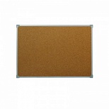 Доска пробковая (60x45см, алюминиевая рамка, коричневая)